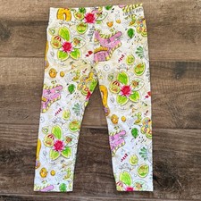 Oilily Kids Peppy Schokland Islands Nessie Organic Cotton Leggings,Multicolor, 8