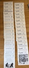 1980s Pearl McGown Rug Hook Hookrafters Newsletters 1981-1988 Lot of 31