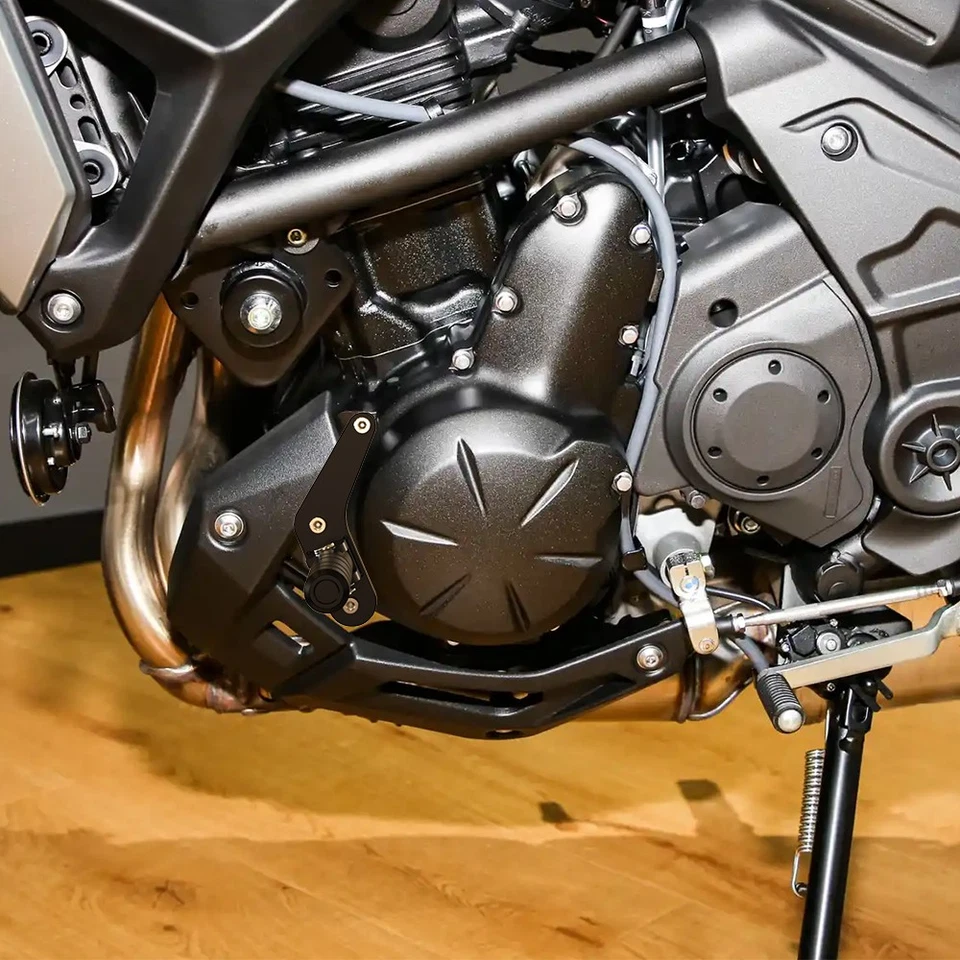 Soportes de estriba ajustables Highway Rider aptos para KAWASAKI Versys 650 2015-2023 Foto 3 de 4