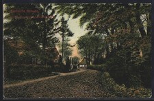 Ansichtskarte Bremen, Bremische Schweiz, Partie Vegesack-Leuchtenburg 