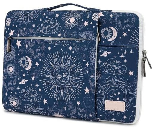 360° Protective Laptop Sleeve Case 12.5 inch-13.5 inch Sol de Mayo(3 Pockets)