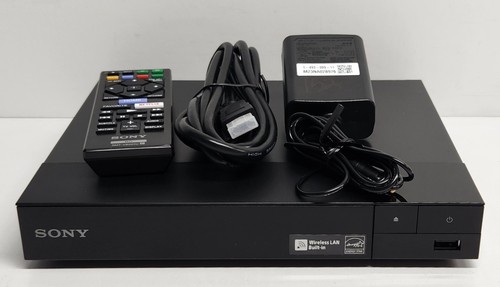 Sony BDP-S3700 Blu-ray DVD Player Wi-Fi Streaming - HDMI & Remote TESTED