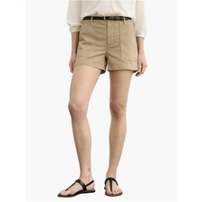 Nili Lotan Utility Short in Vintage Washed Solstice Size 12