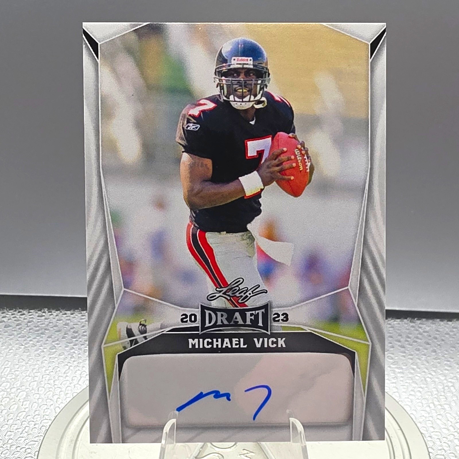 Leaf 2023 Leaf Draft Autographs Michael Vick Auto BA-MV1 Atlanta Falcons