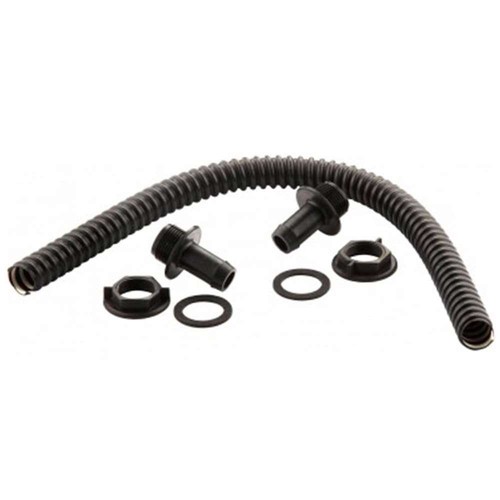 Water Butt Connector Pipe Kit 50cm for Downpipe 25mm - Water Butt Connector