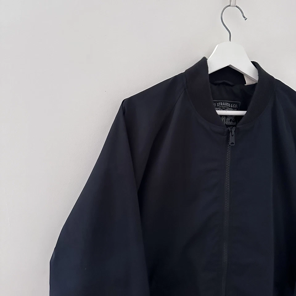 Levi Strauss Mens Long Sleeve Full Zip Jacket - Softshell Windbreaker Size Large - image 4 of 4