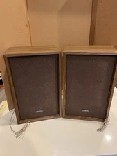 RARE VINTAGE Onkyo Dynamic FOUR 700 Bookshelf Speakers PAIR JAPAN MADE