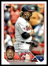 2023 Topps Emmanuel Clase Cleveland Guardians #117