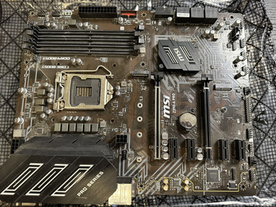 MSI Z390-A PRO Intel ATX Motherboard *BENT PINS*