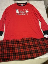 Men s Christmas Pajama Set/ 2 Piece/Brand New With Tag/ XXL/Plaid