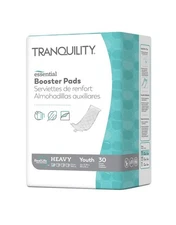 Tranquility Booster Pad 3-1/2 X 12 Inch Flow-Through Pad 30 Ct