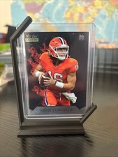 Trevor Lawrence RC 2021 Wild Card Matte Black Rookie Heat Red Flame #MRHR-1 . rookie card picture