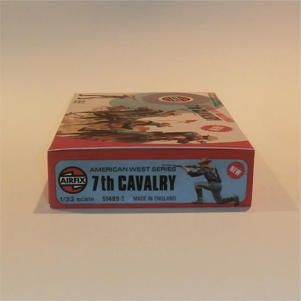 Airfix Empty Western Series 7th Cavalry Target Logo Repro Box 1:32 Scale #51469 - image 4 of 4
