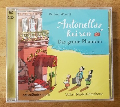 Bettina Wenzel - Antonellas Reisen / Das Grüne Phantom - Hörbuch / Audio CD