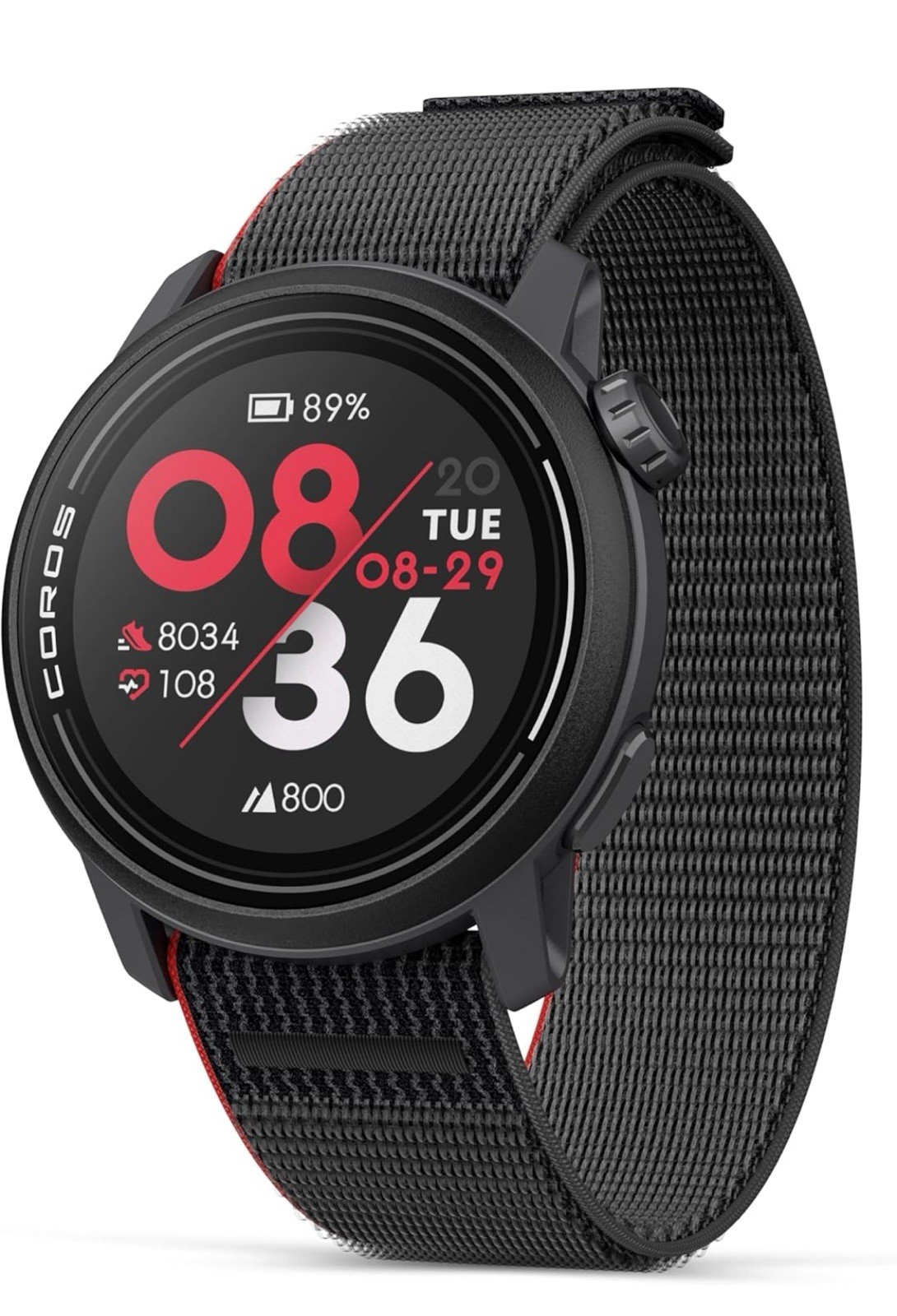 COROS PACE 3 GPS Sport Watch Lightweight Comfortable Running Watch Black 17 Day