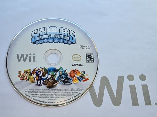 --DISC ONLY-- SKYLANDERS: SPYRO'S ADVENTURE (Nintendo Wii) Game