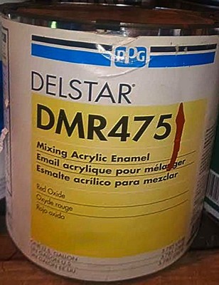PPG DELSTAR DMR475 Red Oxide MIXING ACRYLIC ENAMEL 