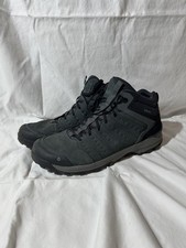 Men's 14 Oboz Sypes Mid Leather Waterproof Hiking Boots Dark Shadow Outdoor