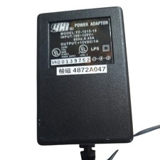 YHI YC-1015-15 AC Power Adapter 15V DC 1A 100-120V Input OEM Replacement Supply