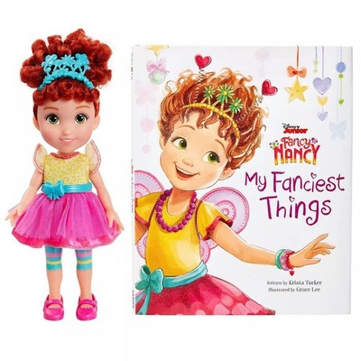 Jakks Disney Fancy Nancy Doll and Book Set Featuring ''My Fanciest Things'' -...
