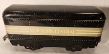 VINTAGE MARX O GAUGE TIN NEW YORK CENTRAL TENDER 2 AXLE