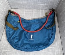 Cotopaxi Del Día Sling Shoulder Bag Blue Multi-Color Preowned Excellent