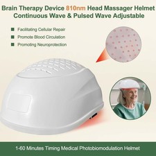 810nm NIR LED Light Helmet with 280 Diodes Home Use for Depression Stoke Anxiety