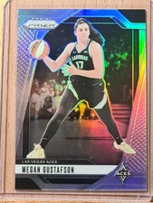 Megan Gustafson #78 2024 Prizm WNBA Silver Prizm Aces W0130A