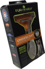 Furminator P-92914 Undercoat Deshedding Tool for Medium Dogs - Long Hair (New)