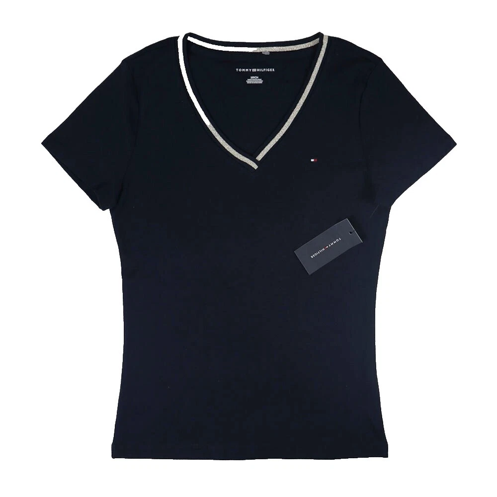 Tommy Hilfiger escote en V Prendas para el torso para mujeres