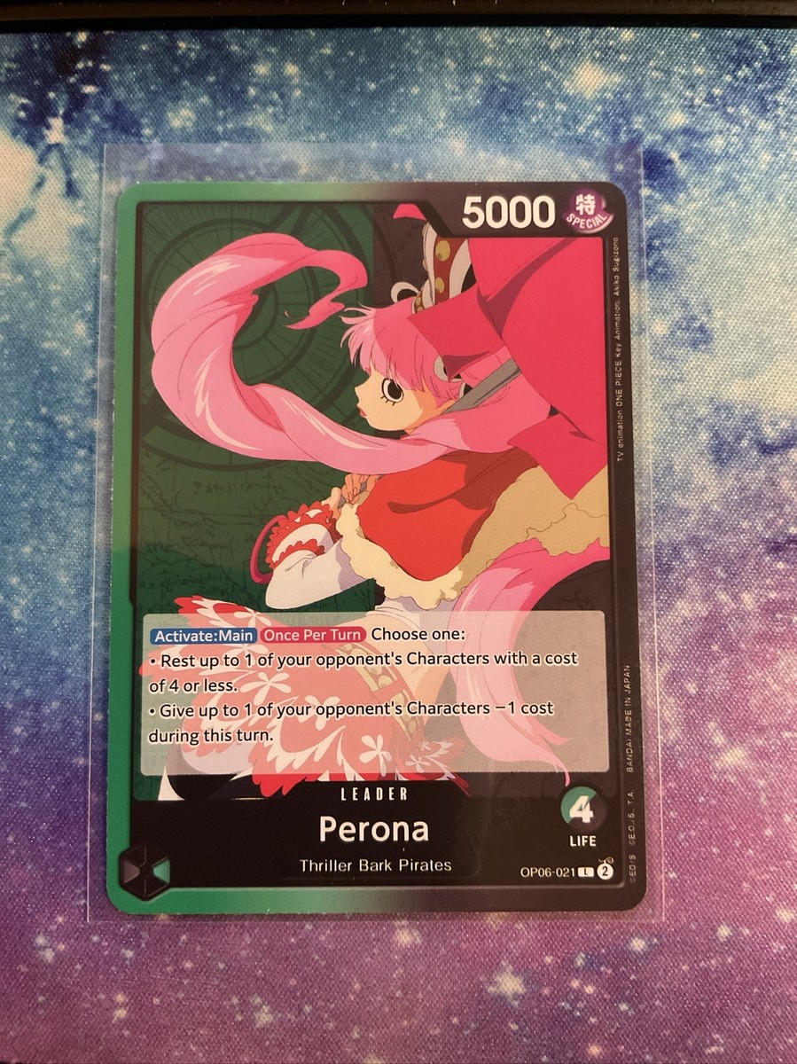 One Piece Card Game Perona Wings Of The Captain OP06-021 | eBay