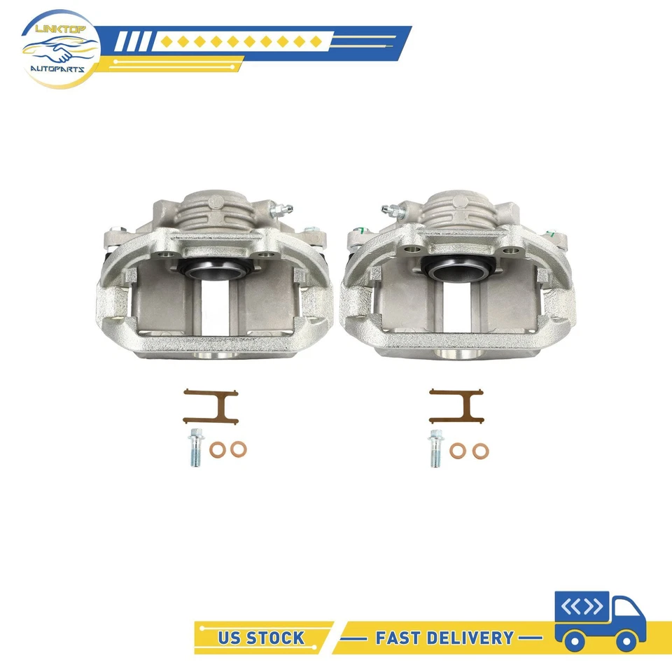 Пара суппортов заднего тормоза с кронштейном для 1994 1995 1996 Chevrolet Impala - Изображение 2 из 4