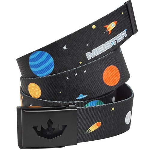 "CINTURÓN WEB DE GOLF MEISTER PLAYER - SE ADAPTA HASTA 42" - Pantalones Estrellas Planetas ESPACIO EXTERIOR - Imagen 2 de 3