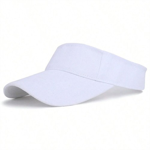 Women Men Sports Sun Visor Adjustable Hat Tennis Golf Headband Cap Visor Hat - Photo 29/30