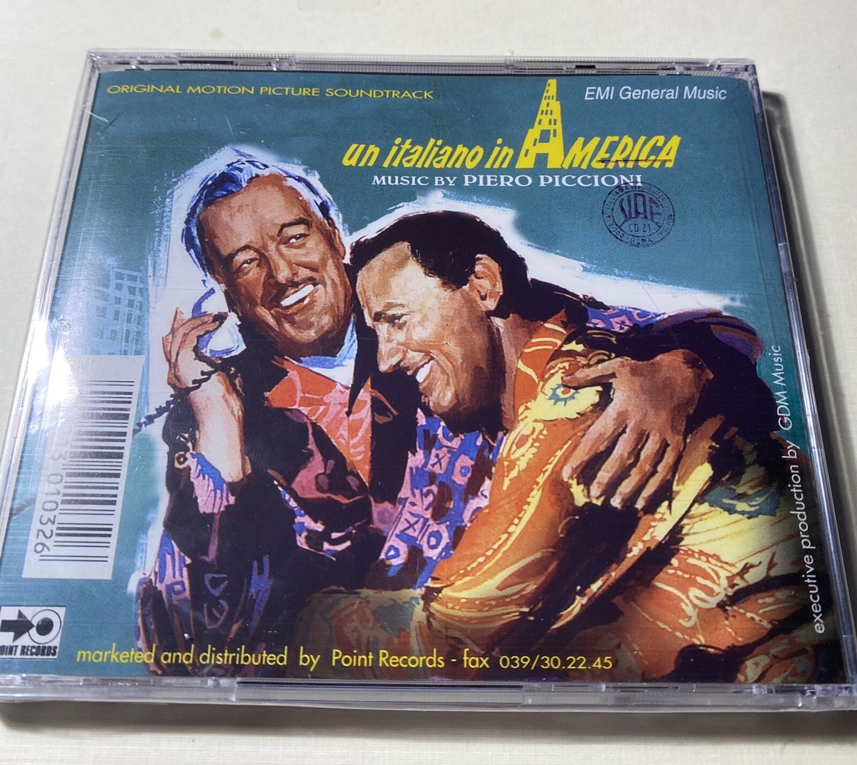 Smoke From London An Italian In America Music By Piero Piccioni Cd