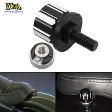 CNC Motorcycle Aluminum Rear Seat Bolt Screw & Nut For 1986-2023 Harley Davidson