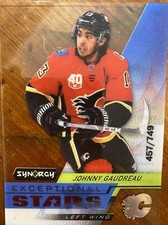 20-21 UD Synergy Hockey Exceptional Stars ES-8 Johnny Gaudreau /749