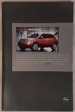 2005 Nissan Murano Dealer Sales Brochure Flyer Packet