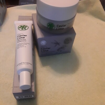 TOO COOL FOR SCHOOL  Caviar Lime Cream 1.85oz + Caviar Lime Hydra Eye Treatment.