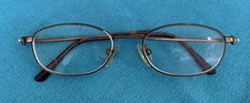 GUCCI EYEGLASSES Oval GG2636 MATTE Bronze 49- 18-130, Made In Italy VTG