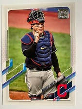 2021 Topps Series 1 Baseball Base Roberto Perez #34 Indians 