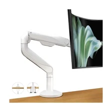 Single Monitor Mount for 17-49" Ultrawide Monitors Within 33.1 lbs - Heavy Du...