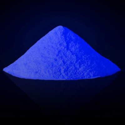 Blue Glow in the Dark Powder