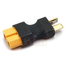Yeah Racing XT60 FEMALE TO MALE T PLUG CONNECTOR ADAPTER WPT-0134