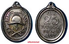 GERMANY Silver Oval Medal 1884 FUR 25 JAHRIGE DIENST-ZEIT Fire Service aUNC (8) — photo 1