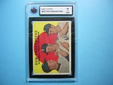 1959 TOPPS MLB BASEBALL CARD #237 RUN PREVENTERS GIL MCDOUGALD KSA 7 NM TOPPS GL