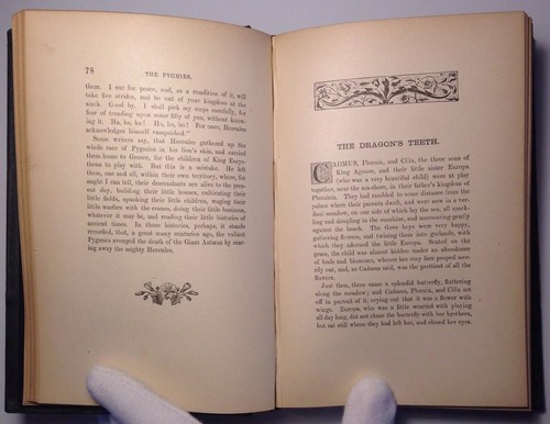 Tanglewood Tales & Biographical Sketches By Nathaniel Hawthorne, 1881 Antique - Picture 8 of 12