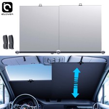 Automatic Retractable Car Windshield Sun Shade Front Windows Roller Uv Protector
