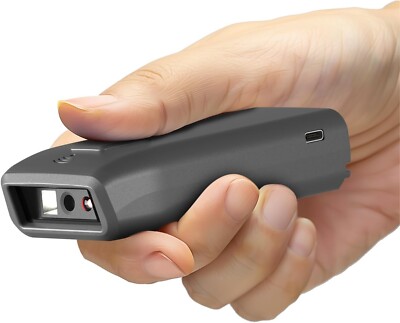 NetumScan Mini 1D Bluetooth Barcode Scanner, 3-in-1 Automatic CCD Wireless Barco