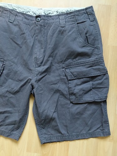 Pantaloncini uomo vintage Surplus Raw pantaloni grigi taglia XXL - Foto 2 di 6
